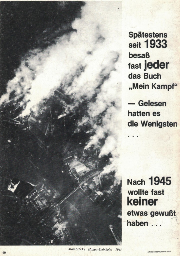 Hanau 19.3.1945 NHZ1-83 Fulda-Gap-Sondernummer